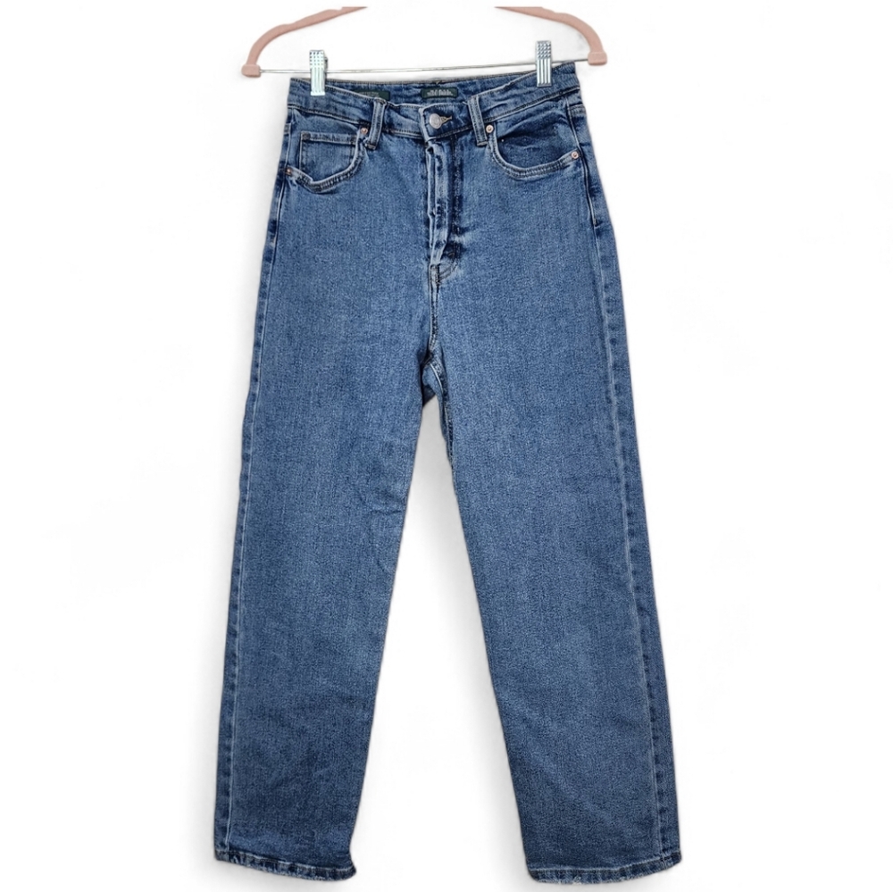 Wild Fable Women´s 11" High Rise  Button Fly Jeans Sz 6 straight leg